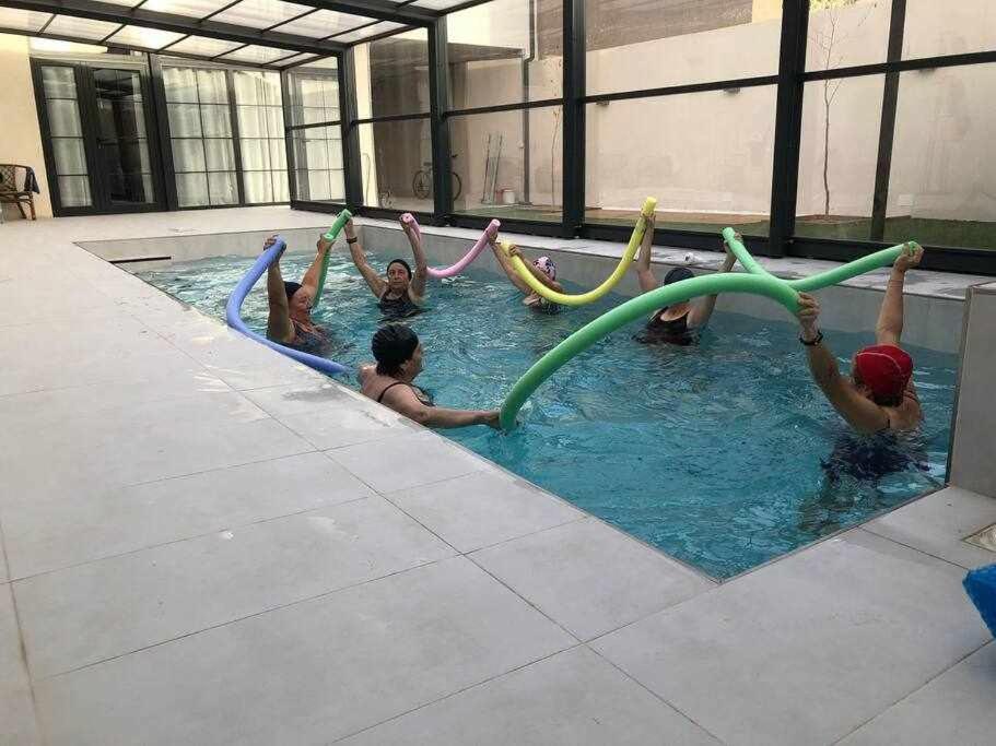 Alojamiento El Pez Casa Con Piscina Climatizada Villafranca de los Caballeros Exterior photo