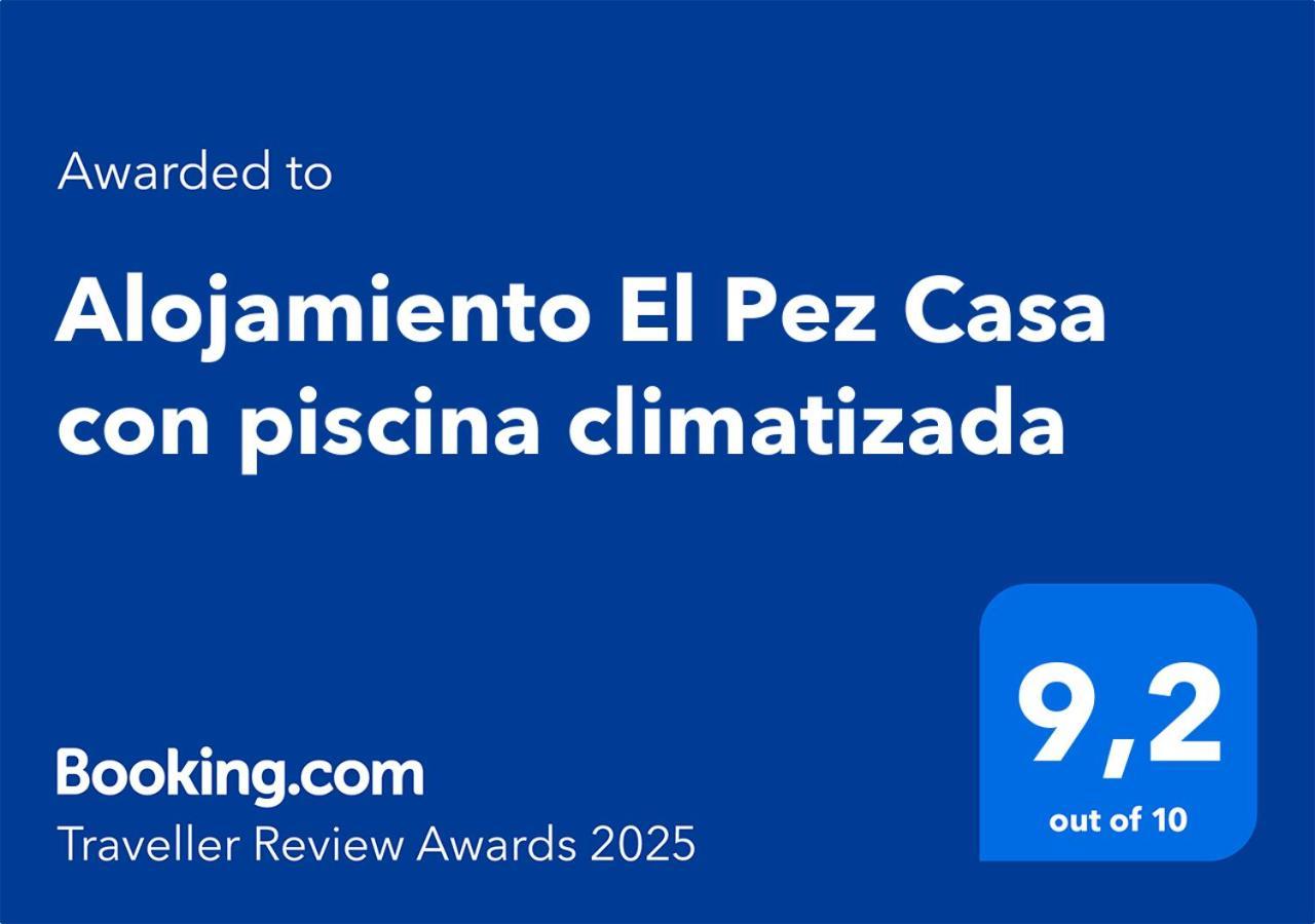 Alojamiento El Pez Casa Con Piscina Climatizada Villafranca de los Caballeros Exterior photo